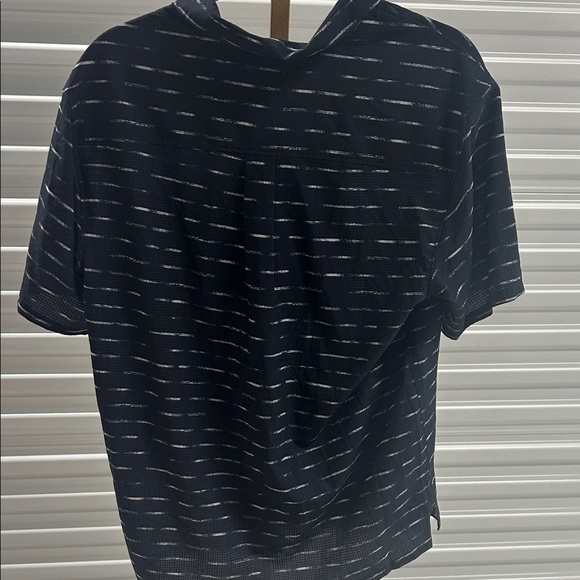 VRST Men's Navy Patterned button down shirt small - Picture 2 of 5